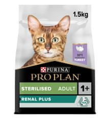 Purina Pro Plan Cat STERILISED, puran, 1,5 kg