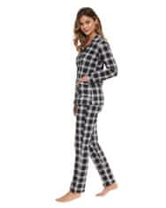 Cornette Ženska pižama 482/321 Tiffany, črna, L