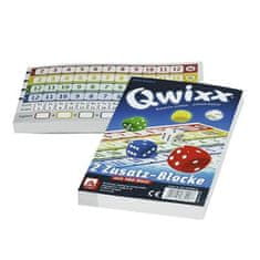NSV igra s kockami Qwixx rezervni blokci