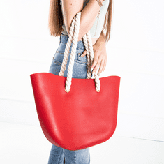 CoZy Ženska torbica Jelly bag - Rdeča