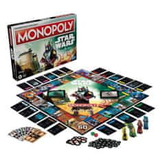 HASBRO Monopoly namizna igra, Star Wars Boba Fett Edition