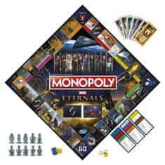 HASBRO Monopoly družabna igra, Marvel Eternals Edition