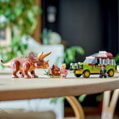 LEGO Jurassic World 76959 napad triceratops