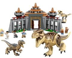 LEGO Jurski svet 76961 Center za obiskovalce: T-Rex in Raptor Attack