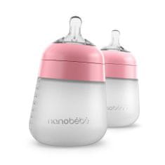 Nanobébé Baby bottle set ROZA