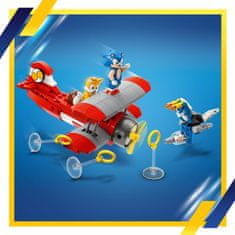 LEGO Sonic The Hedgehog 76991 Tails' Workshop in Tornado Plane