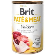 Brit Konzerva BRIT Paté & Meat Chicken 400 g
