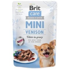 Brit Kapsička BRIT Care Mini Venison fillets in gravy 85 g