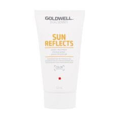 GOLDWELL Dualsenses Sun Reflects 60Sec Treatment obnovitvena maska za lase pogosto izpostavljene močni sončni svetlobi 50 ml za ženske