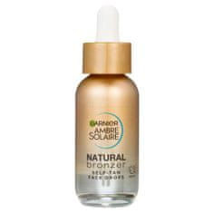 Garnier Ambre Solaire Natural Bronzer Self-Tan Face Drops samoporjavitvene kapljice za obraz 30 ml unisex