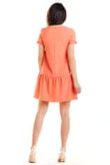 Awama Ženska mini obleka Essyfleur A273 koral XL