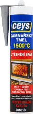 STREFA Tesnilna masa za peči 310ml črna (+1500°C) CEYS