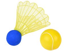 JOKOMISIADA Set badminton teniška penasta žoga Shuttlecock Sp0700