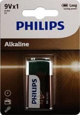 Philips Baterija 6LR61A1B/10 alkalna 9V 1 kos