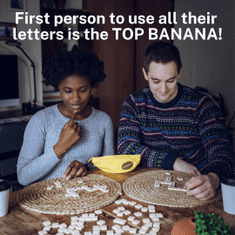 Asmodee družabna igra Bananagrams angleška izdaja