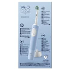 Oral-B Vitality Pro Protect X Clean električna zobna ščetka, modra + Gum Care Edition zobna pasta