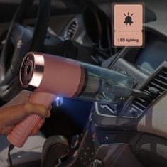 JOIRIDE® Visoko zmogljiv ročni majhen vakuumski prenosni sesalec s priključki za avto in dom - PISTOOVER