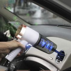 JOIRIDE® Visoko zmogljiv ročni majhen vakuumski prenosni sesalec s priključki za avto in dom - PISTOOVER
