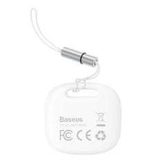 BASEUS Iskalnik Bluetooth Baseus T2 Pro z vrvico (bela)