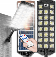 Volino LED solarni reflektor z daljinskim upravljanjem VOL-H-600-200w