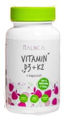 MALINCA Vitamin D3 + K2 kapsule, 60/1