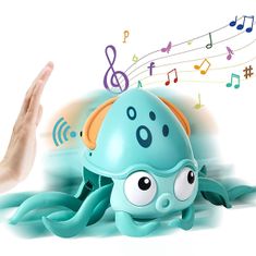 Cool Mango Interaktivna hobotnica z glasbo in lučmi - Octopusy