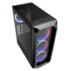 PCplus Storm namizni računalnik, i5-12400F, 16GB, 500GB, RTX4060, W11H (145006)