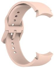 4wrist Silikonski pašček za Samsung Galaxy Watch 6/5/4 - Peščeno roza