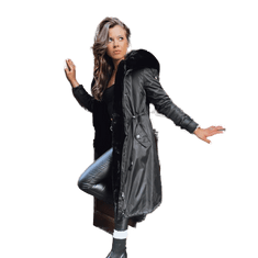 Dstreet Ženska zimska jakna HARPERSOFT črna ty3688 XL