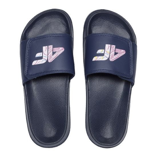 4F Japanke čevlji za v vodo mornarsko modra JKLD003