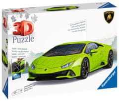 Ravensburger Puzzle 3D - Lamborghini Huracán Evo Green 108 kosov