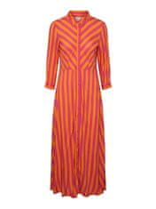 Y.A.S Ženska obleka YASSAVANNA Loose 26022663 Orange Pepper (Velikost L)