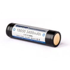 Keeppower p1834j Li-Ion polnilna baterija 18650 • 3,7V 3400mAh • max 6,8A • za končnega uporabnika | vgrajena zaščita