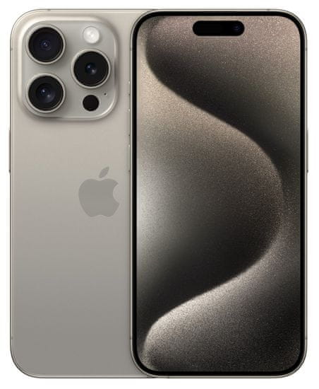Apple iPhone 15 Pro pametni telefon, 1 TB, Natural Titanium