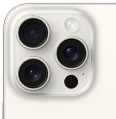 Apple iPhone 15 Pro Max pametni telefon, 256 GB, White Titanium