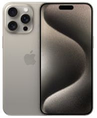 Apple iPhone 15 Pro Max pametni telefon, 1 TB, Natural Titanium