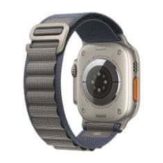 Apple Watch Ultra 2 GPS+Cellular pametna ura, 49 mm, ohišje Titanium, pašček Blue Alpine Loop Medium (MREP3BS/A)
