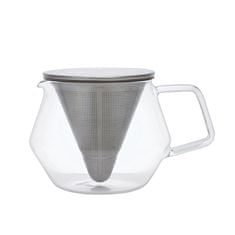 Kinto KINTO - CARAT - Čajnik z jekleno posodo za čaj 600 ml