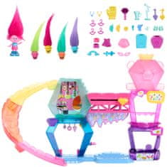 Mattel Trolls Crystal Club in Little Poppy igralni set (HNF24)