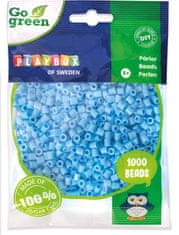 PLAYBOX Oglaševalne kroglice Go Green - svetlo modra 1000 kosov