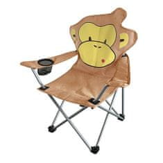 Zložljivi otroški stol za kampiranje 60 kg OPICE
