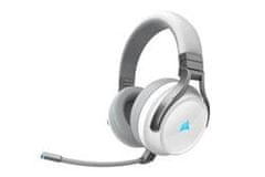 Corsair Virtuoso RGB brezžične visokozmogljive gaming slušalke, bele (EU)