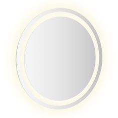 Vidaxl LED kopalniško ogledalo 50 cm okroglo