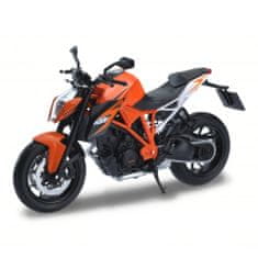 Welly Motocikel KTM 1290 Super Duke R 1:10 oranžna