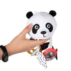 Canpol babies Senzorična potovalna igrača Panda s sponko BabiesBoo