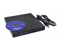 Izoksis Prenosni zunanji pogon CD-DVD zapisovalnik USB