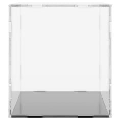 Greatstore Razstavna škatla prozorna 31x17x19 cm akril
