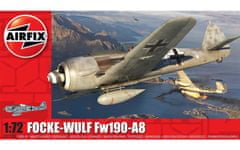 Airfix maketa-miniatura Focke-Wulf Fw 190 A-8 • maketa-miniatura 1:72 starodobna letala • Level 3