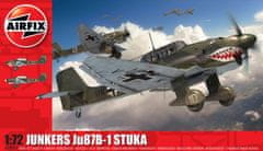 Airfix maketa-miniatura Junkers Ju87 B-1 Stuka • maketa-miniatura 1:72 starodobna letala • Level 3