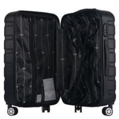Aga Travel Komplet potovalnih kovčkov MR4659 Black